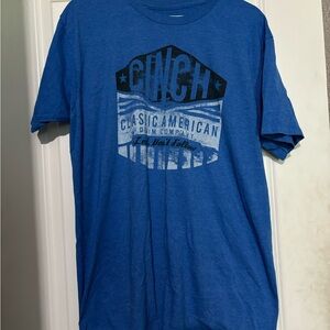 Cinch Men's Blue Graphic T-Shirt